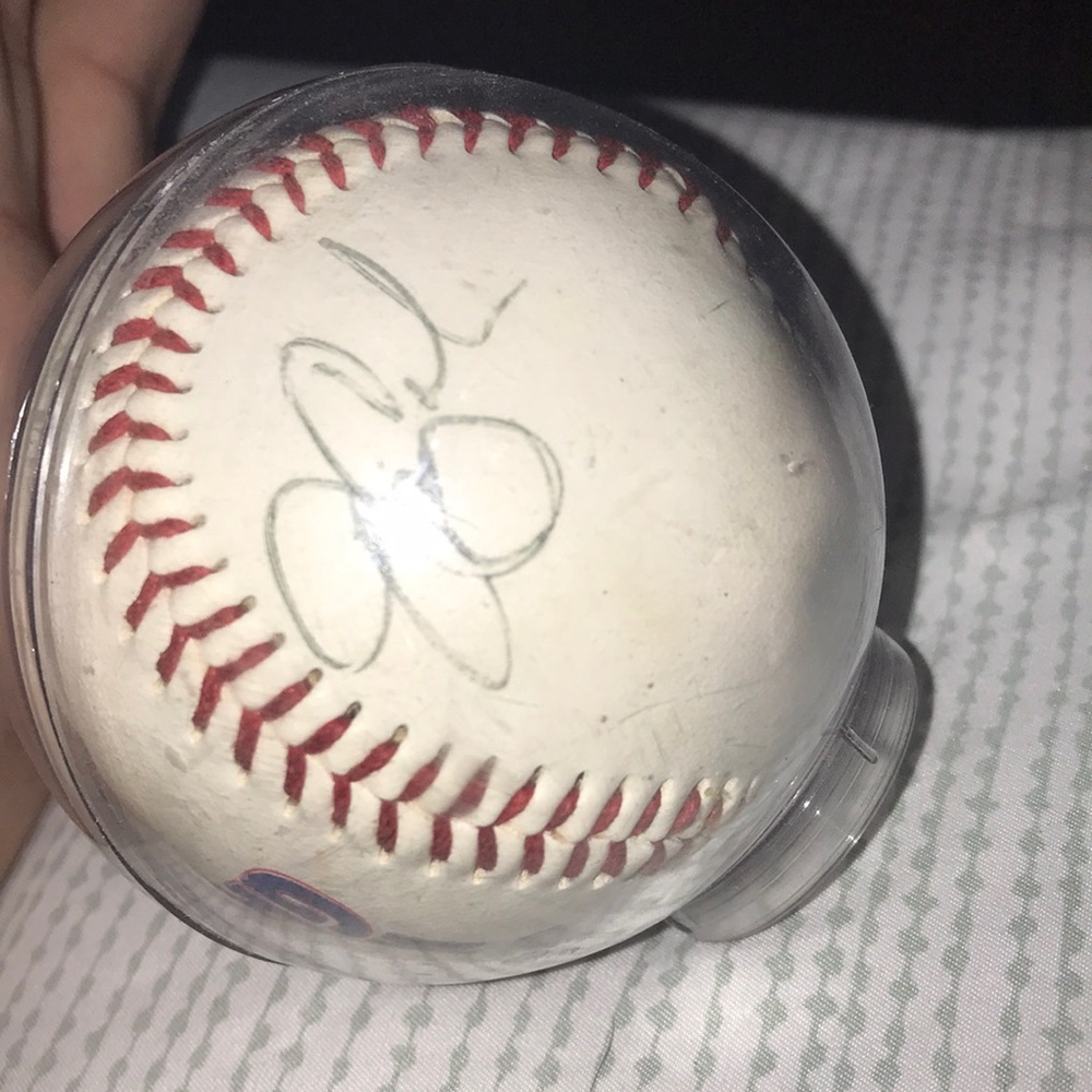 Signed baseball 1997